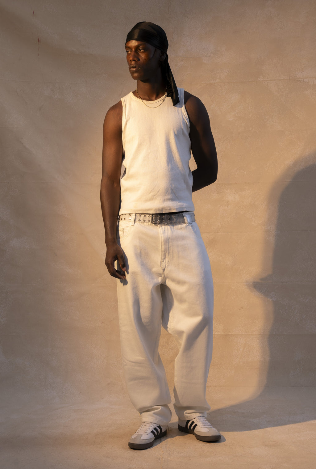White Baggy Pants