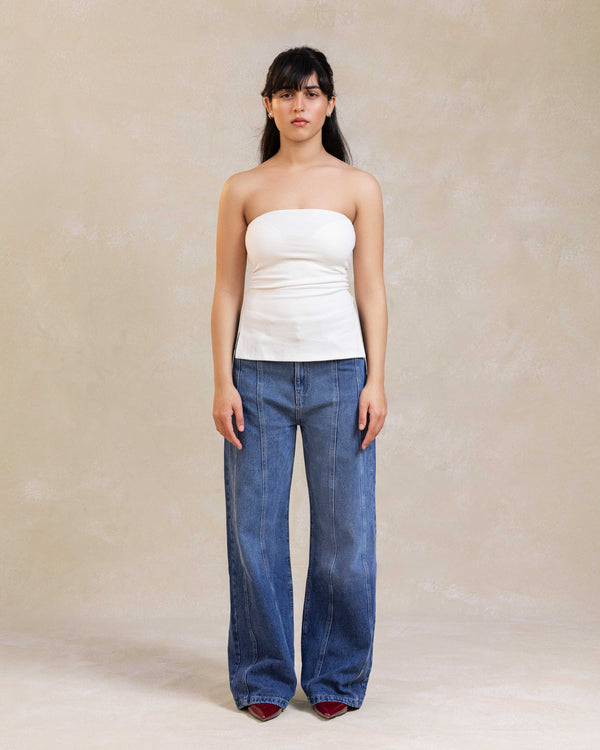 Lined Straight Pants