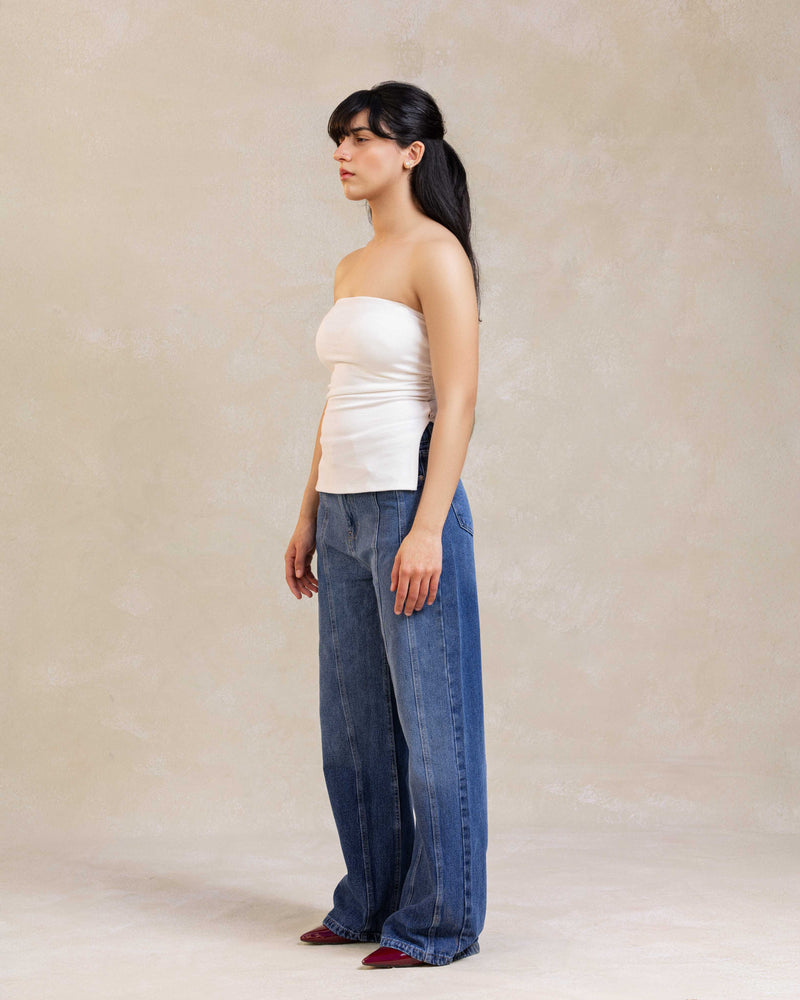 Lined Straight Pants