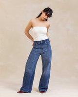 Lined Straight Pants