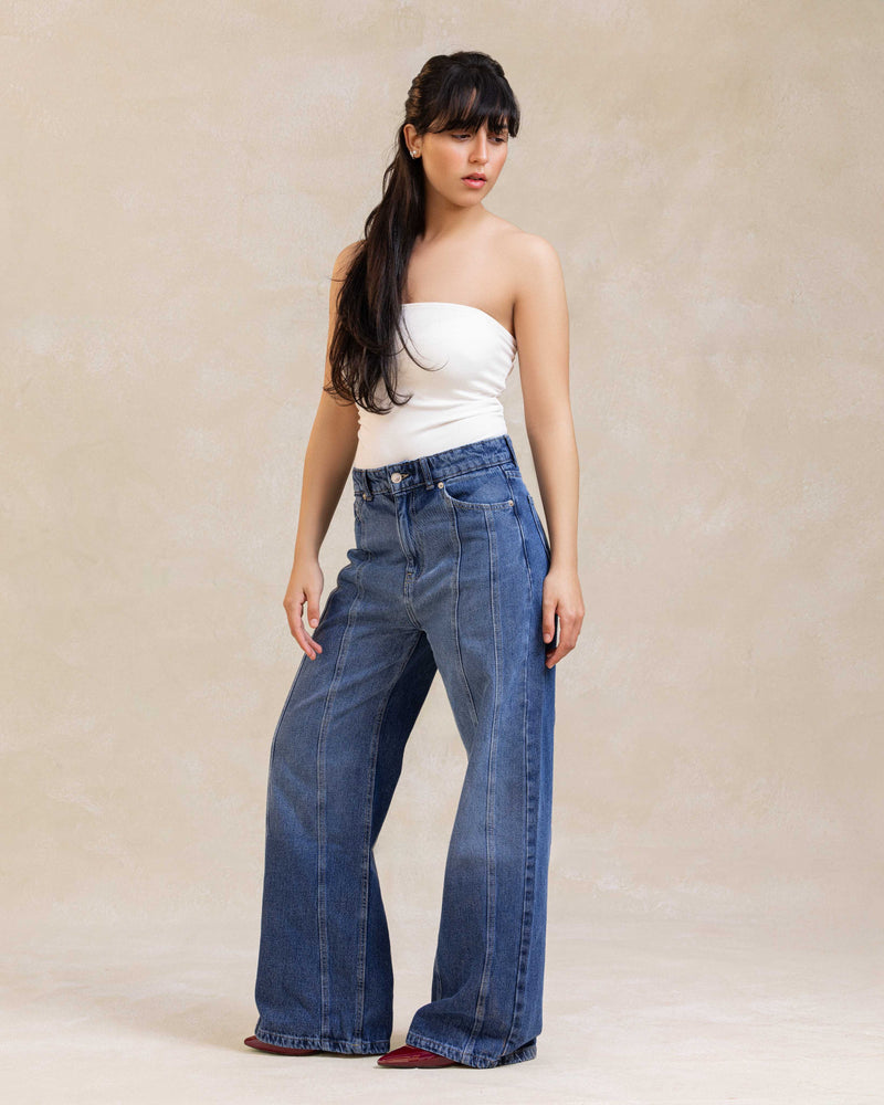 Lined Straight Pants