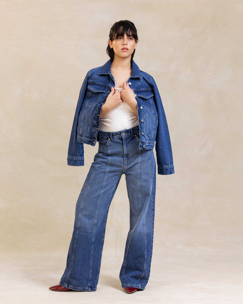 Lined Straight Pants
