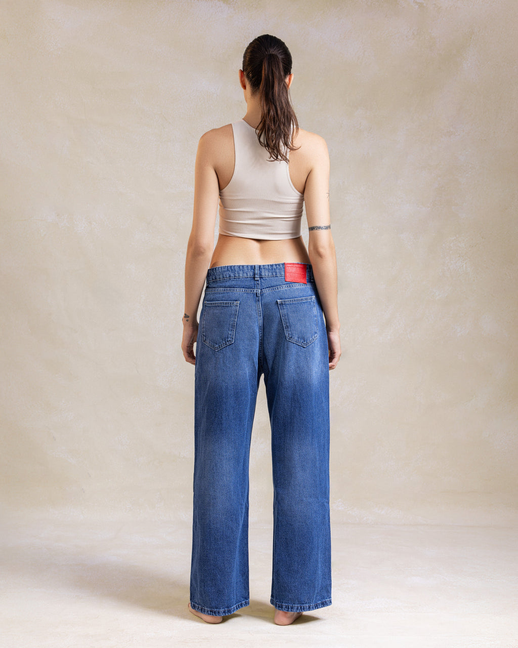 Lined Straight Pants