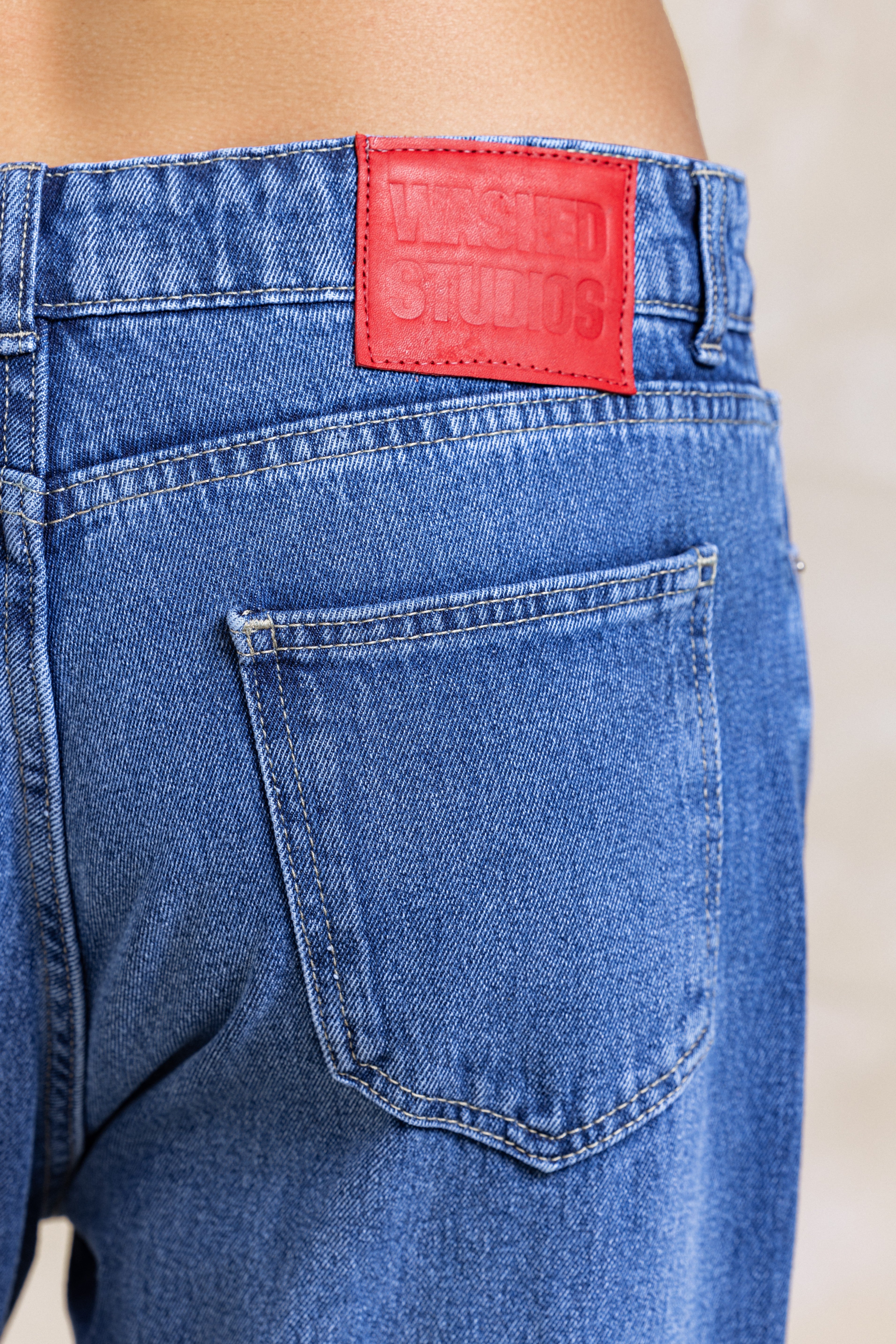 パンツ Studio Doe H-line Washed Straight Pants Lined Straight Pants – Washed Studios