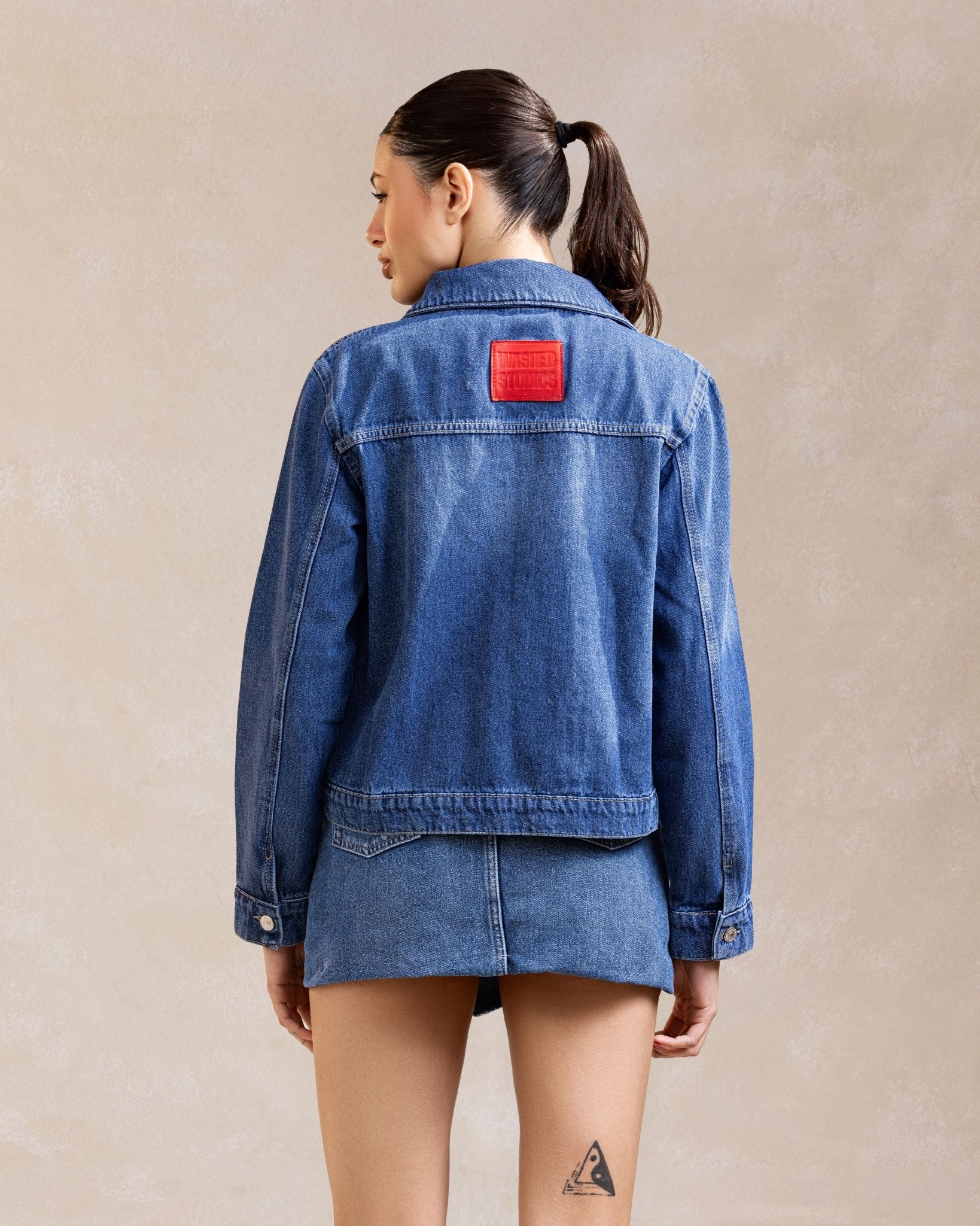 Lined Denim Jacket