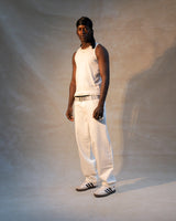 Men white baggy pants