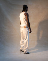 Men white baggy pants