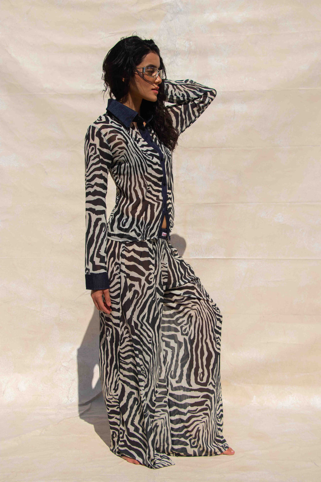 Zebra Boxer Pants Set