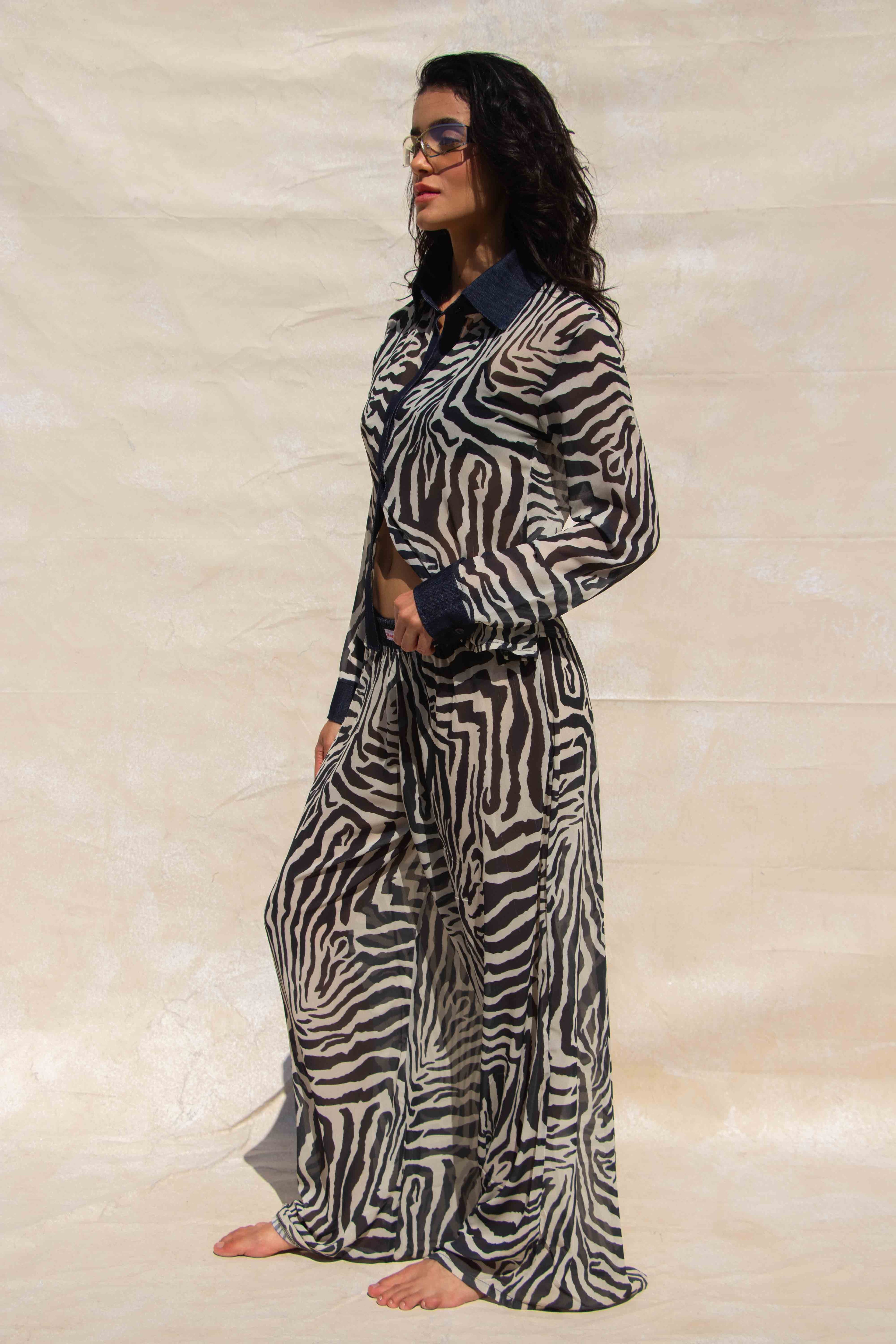 Zebra Boxer Pants