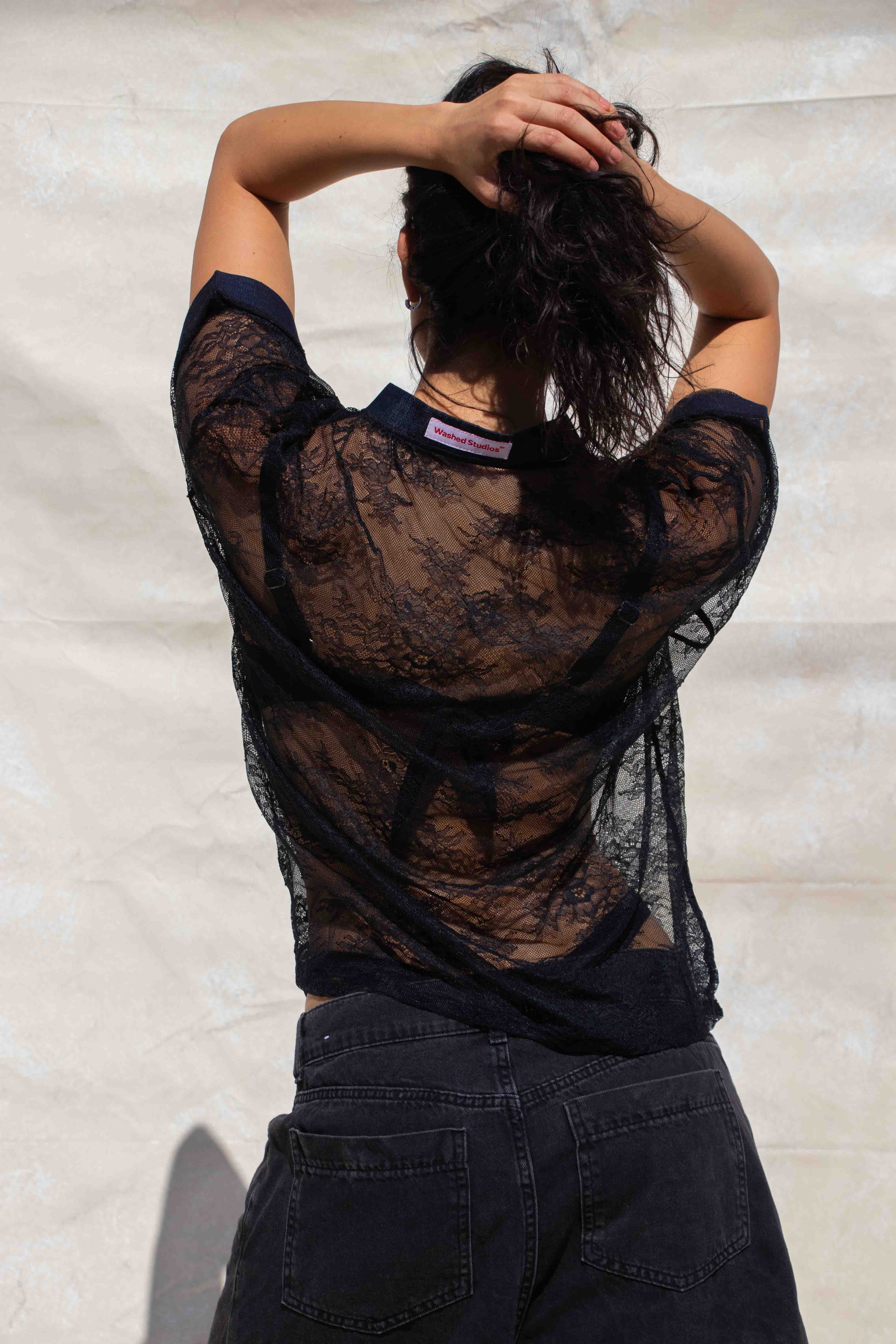 Sheer Lace Jersey