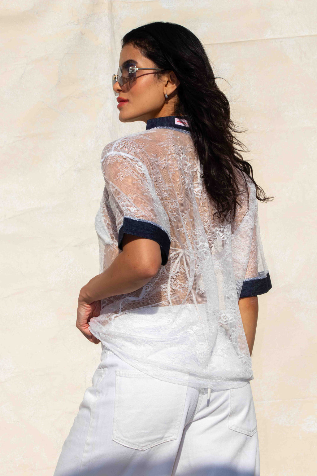 Sheer Lace Jersey