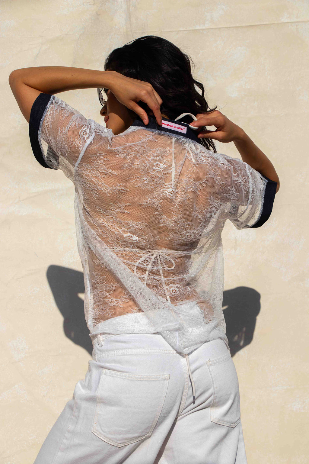 Sheer Lace Jersey