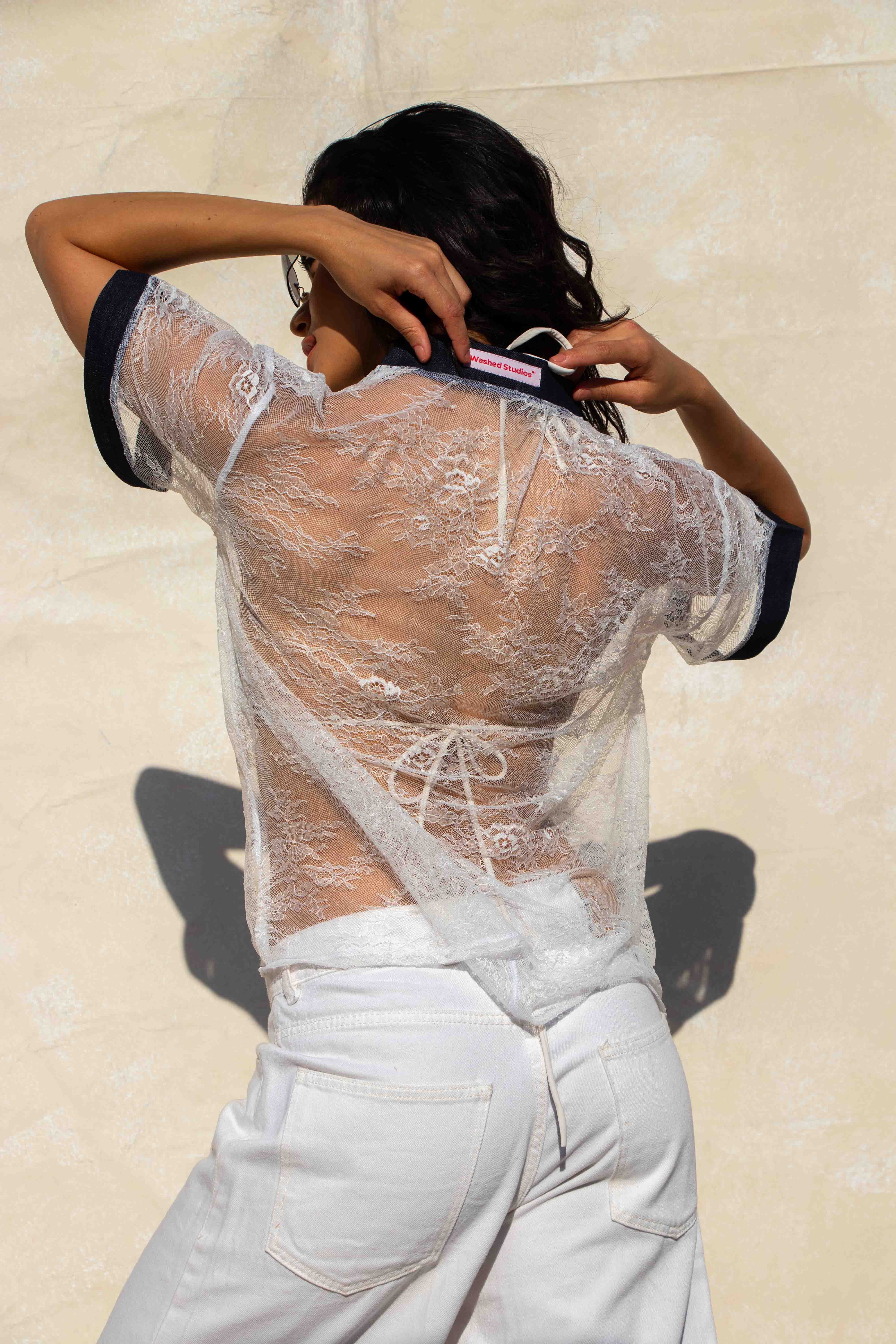 Sheer Lace Jersey